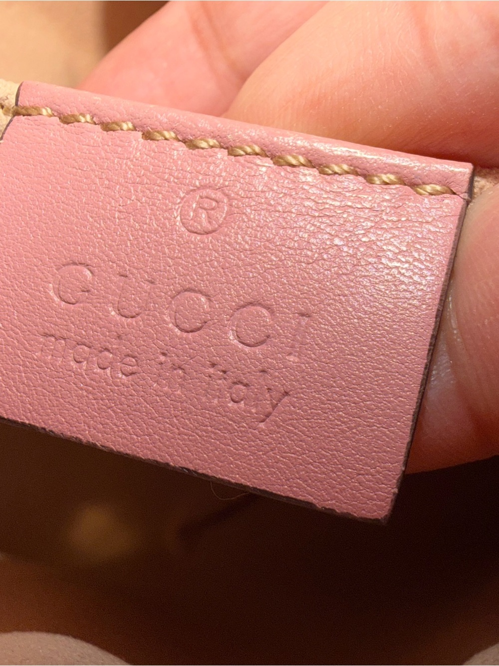 Gucci Pink Microguccissima Leather Satchel with Gold Hardware - Picture 16 of 16